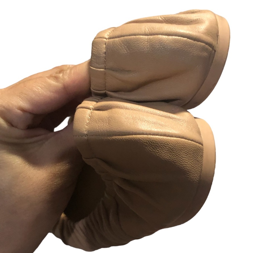 Coach Eleanor Leather Ballet Flats Gem